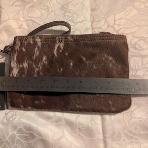 Myra bag white and brown small bag hairon